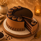 Chocolate Cream Drop Delight Cake
