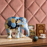 Patchie Indigo Elephant Statue | By Elephant Parade