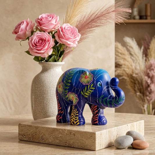 Water Flower Elephant Statue | By Elephant Parade