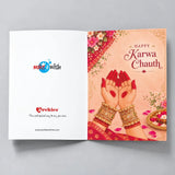 Beautiful Moments Karva Chauth Personalised Greeting Card