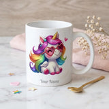 Personalized Unicorn Coffee Mug with Name