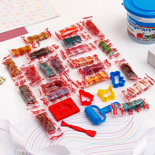 Luxor Doodles Modelling Dough Art Bucket - 360 gm