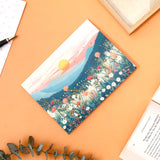 Pack of 50 Sunrise Meadow Greeting Card