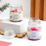 Premium Scented Soy Wax Candle Glass Jar