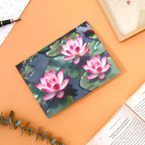 Pack of 50 Pink Lotus Pond Greeting Card