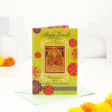 Pack Of 6 Diwali Wishes with Aarti Greeting Card