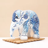 Indigo Tatto Elephant Statue | By Elephant Parade