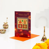 Pack Of 6 Festival Of Lights Diwali Greeting Card