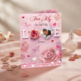 For My One And Only Love Personalised Card