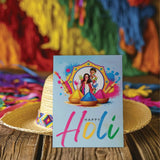 Amazing Holi Personalised Greeting Card