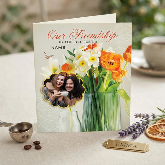 Our Friendship is The Bestest Personalised Card