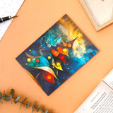 Pack of 50 Abstract Festive Art Greeting Card