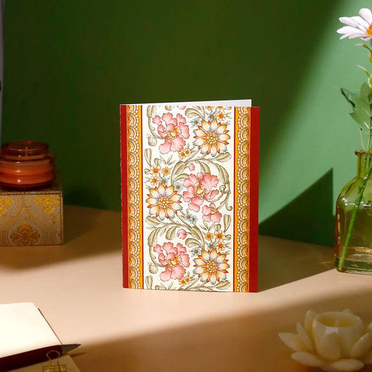 Pack of 50 Floral Border Greeting Card