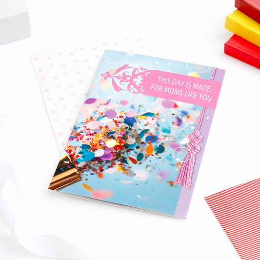 This Day Is Made For Moms Like You Greeting Card With Envelope