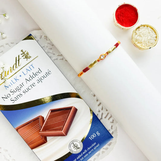 Graceful Rakhi With Lindt