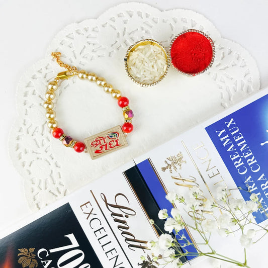 Superior Rakhi With Lindt Collection