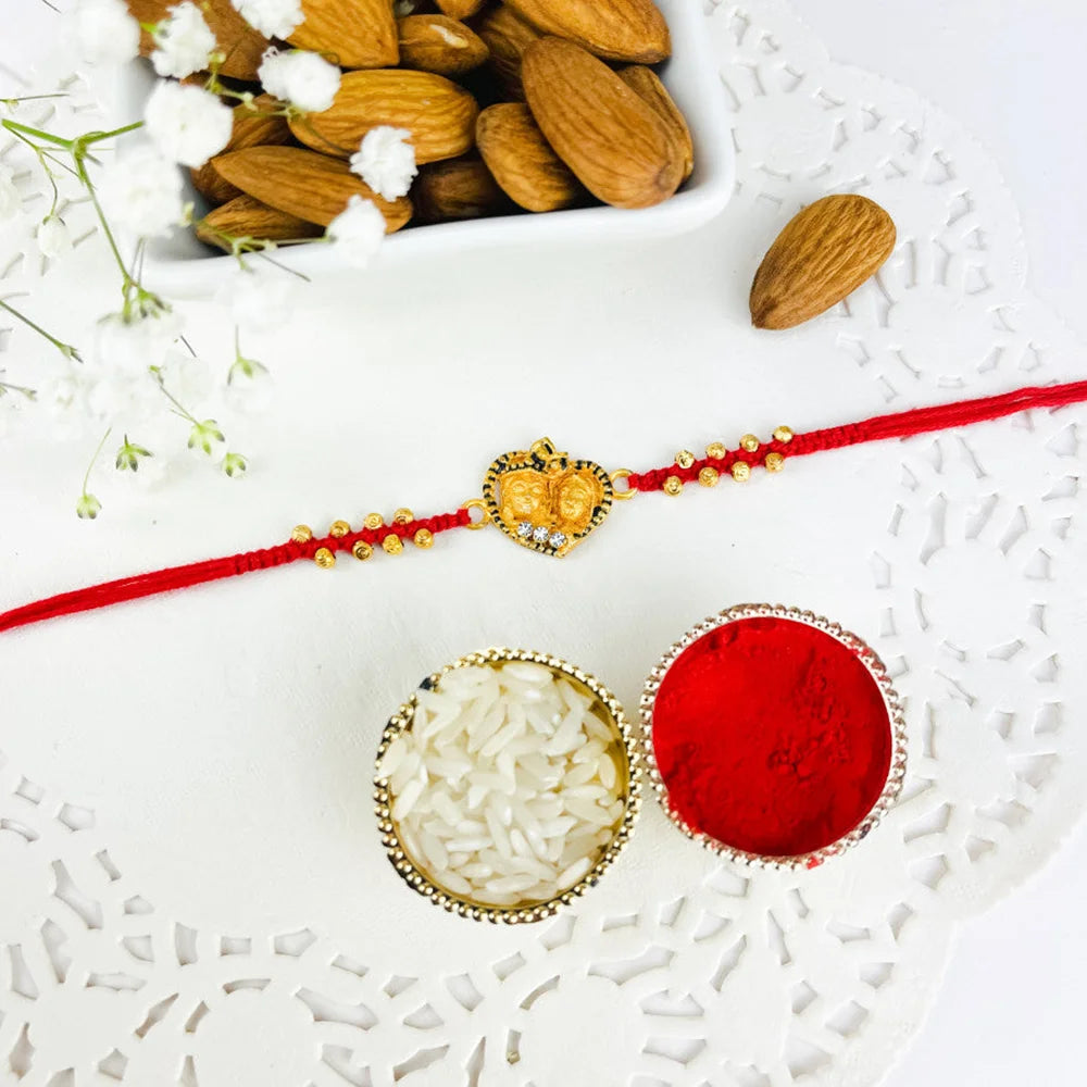 Radhakrishna Rakhi With Almond