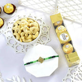 Radiant Single Rakhi with Ferrero Rocher & Cashew Nut