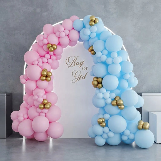 Boy or Girl Gender Reveal Balloon Arch Decor