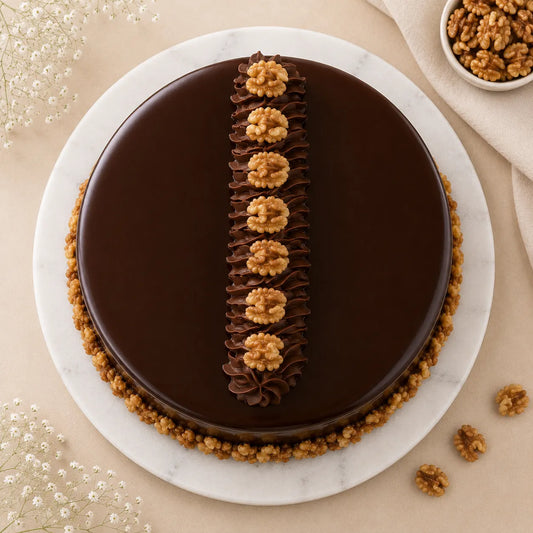 Walnut Milk Chocolate Indulgence Cake