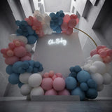 Oh Baby Pastel Ring Balloon Arch Decor
