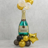 Champagne Bottle Balloon Stack Decor