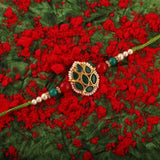 Kundan Floral Rakhi