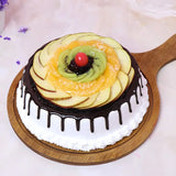 Fresh Seasonal Fruits Luscious Cake