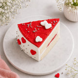 Pink Hearts Choco Cream Cake