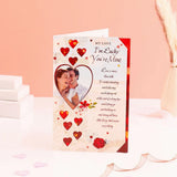 I'm Lucky You Are Mine Greeting Card With Chocolate