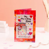 My One And Only Greeting Card With Chocolate