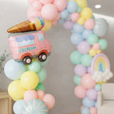 Ice Cream & Candy Pastel Balloon Arch Decor