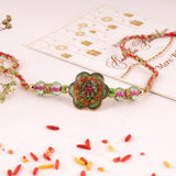 Multicolour Floral Rakhi