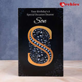 Birthday Card For Your Precious Son With Hershey's Chocolates