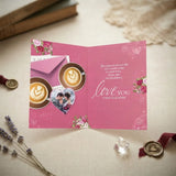 From My Heart For My Love Personalised Card