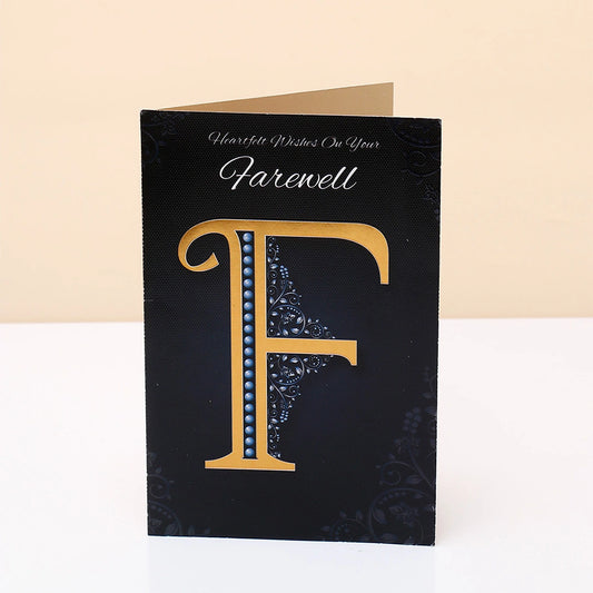 Heartfelt Wishes On Your Farewell Greeting Card With Chocolates