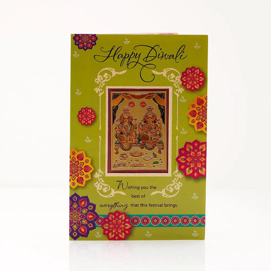 Diwali Wishes with Aarti Greeting Card