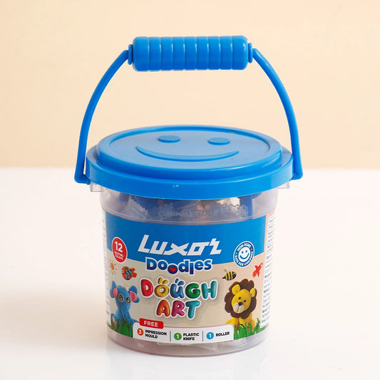 Luxor Doodles Modelling Dough Art Bucket - 156 gm