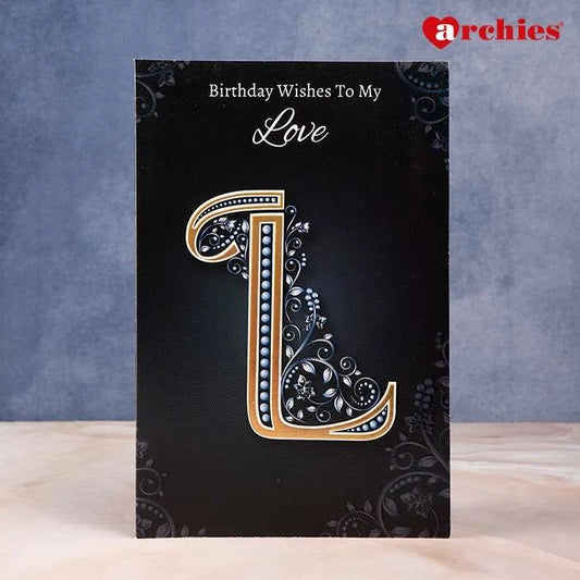 Birthday Card For The Love of Your Life With Hershey's