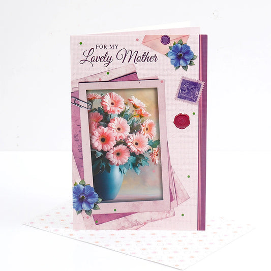 For My Lovely Mother Greeting Card With Envelope