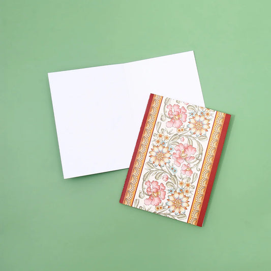 Pack of 50 Floral Border Greeting Card