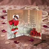 Sweethearts Forever Now And Always Personalised Card