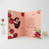 Anniversary Love To My Beautiful Wife Personalised Greeting Card