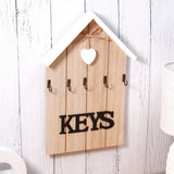 "KEYS" House-Shaped Key Holder