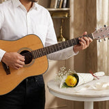 1 Yellow Rose with Guitarist