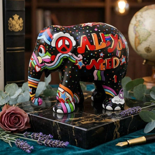 All You Need Is Love Elephant Statue | By Elephant Parade