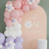 Wild One Daisy Pastel Arch Decor