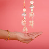 Traditional Coral Lumba Rakhi Pack of 2