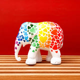 Colour Of Love Elephant Statue 20 CM| By Elephant Parade