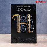 Birthday Card For Your Lovely Husband With Hershey's